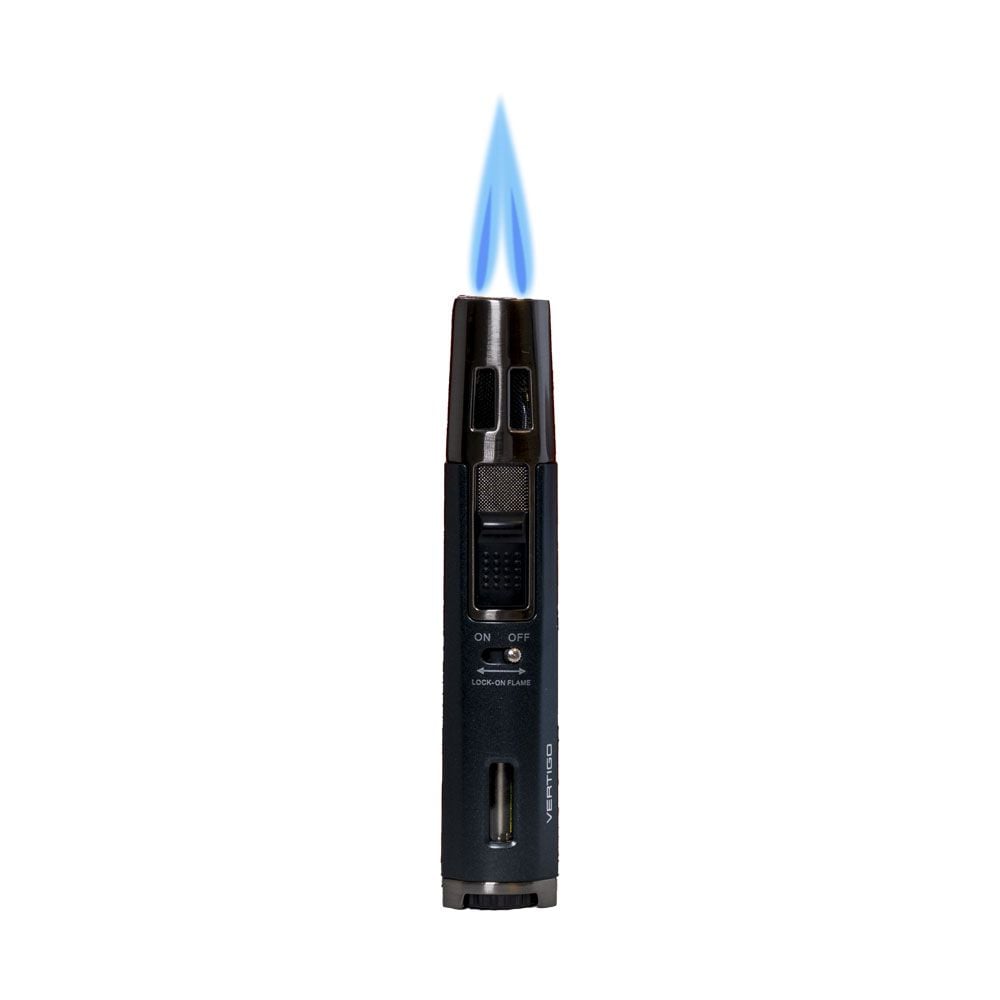 Vertigo Dagger Double Torch Lighter - Gunmetal