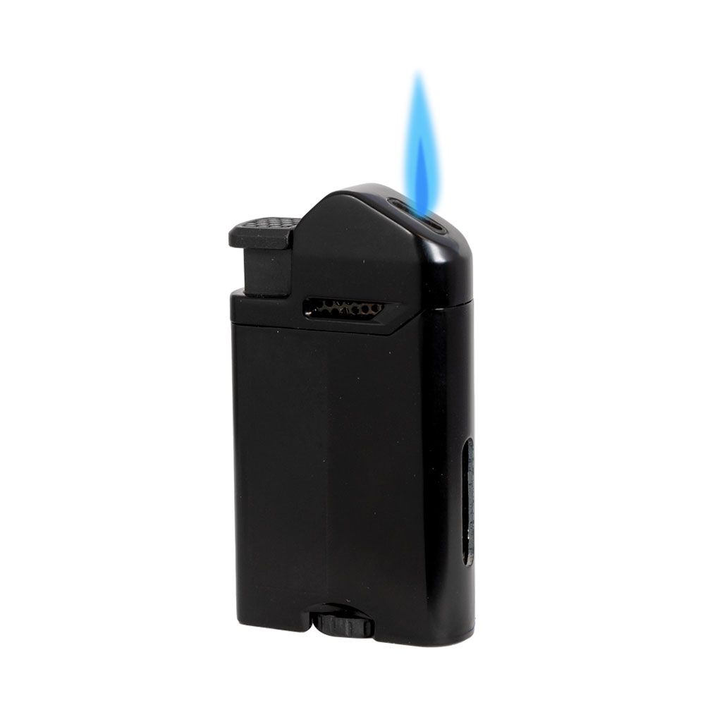 Vertigo Page Single Torch LIghter - Black