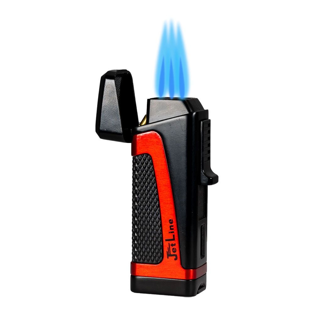 Jetline Hurricane 2 Triple Torch Lighter - Copper