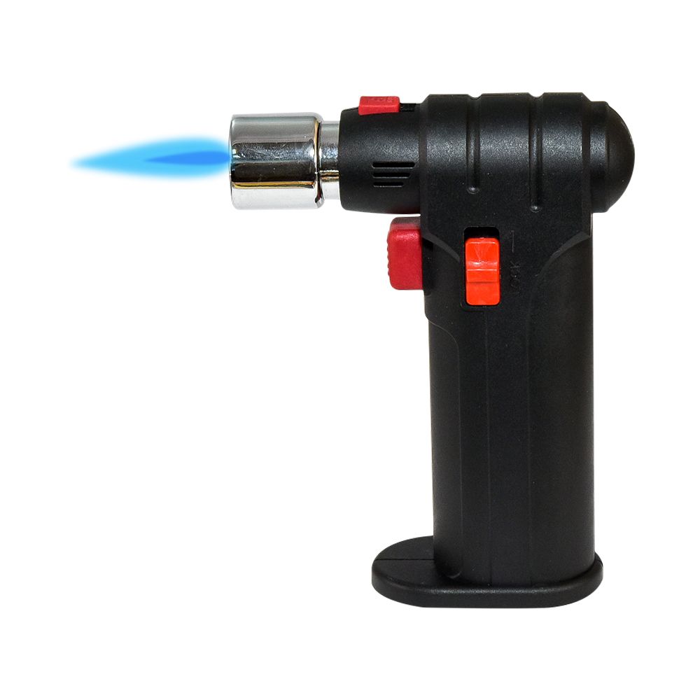 Vertigo Zeus Table Torch Lighter - Black