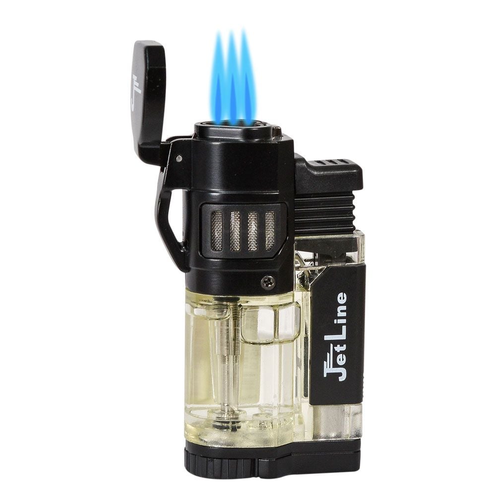 Jetline Diego Triple Torch Lighter - Gunmetal