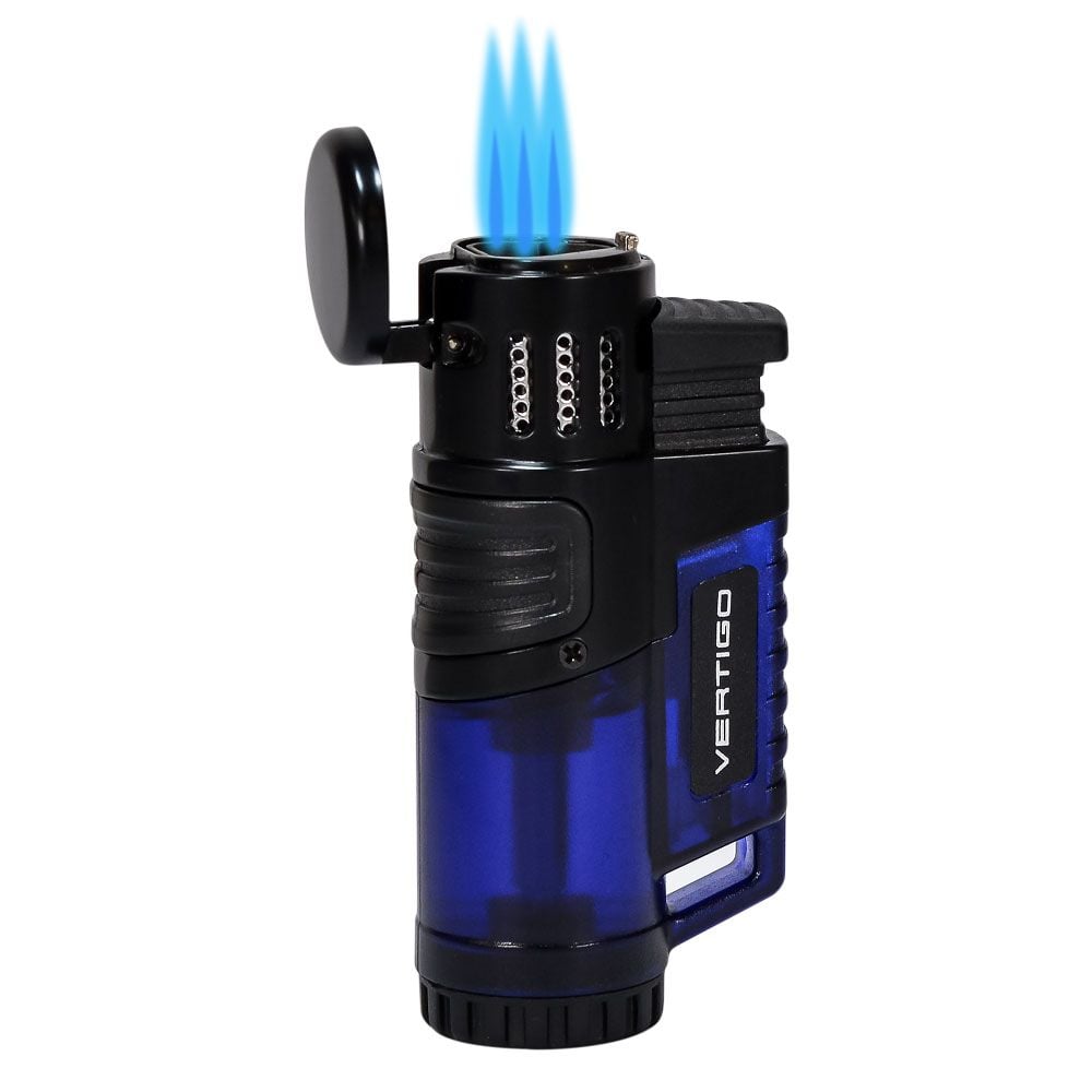 Vertigo Hawk Triple Torch Lighter - Black