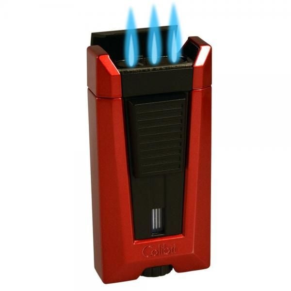 Colibri Stealth 3 Triple Torch Lighter - Red