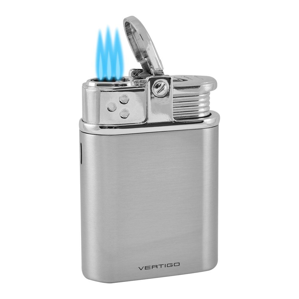 Vertigo Stealth Triple Torch Table Lighter - Black