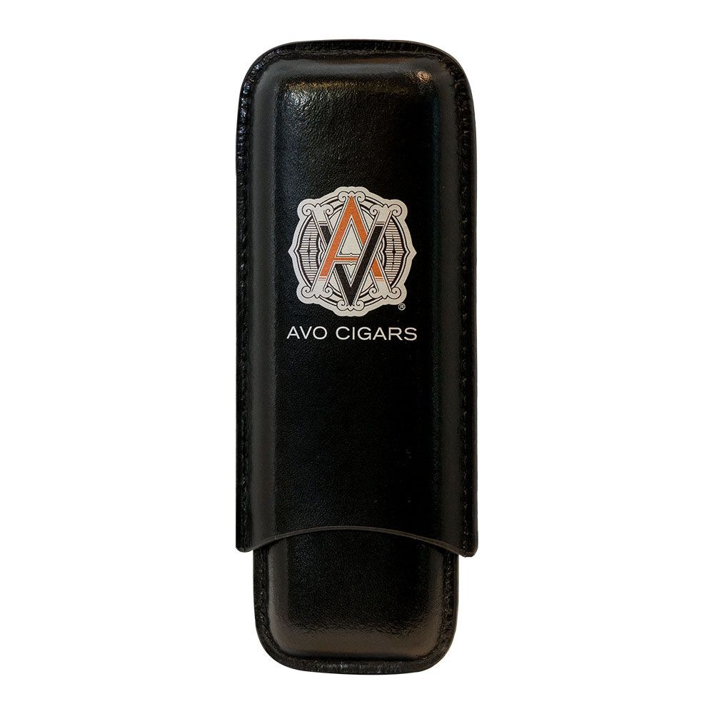 Avo Black Leather Cigar Case - Single of 1