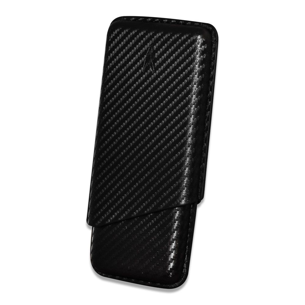 Lotus 62 Ring 3 Finger Carbon Fiber Cigar Case - Single of 1