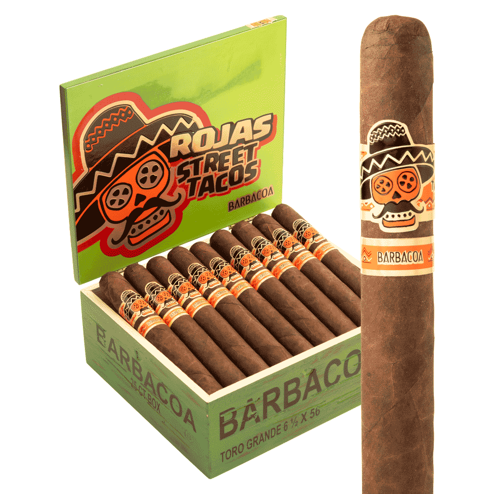 Rojas Street Tacos Barbacoa Toro Grande / 6.5 x 56 Box of 25