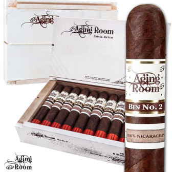Aging Room Bin No. 2 C Major | Double Robusto | Box of 20