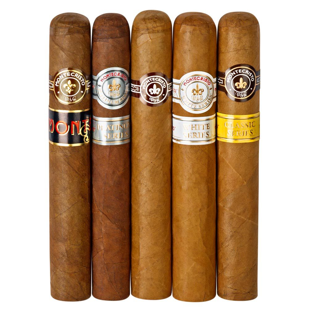 Cigar Samplers | Monte Lovers 5-Cigar Sampler | Pack of 5