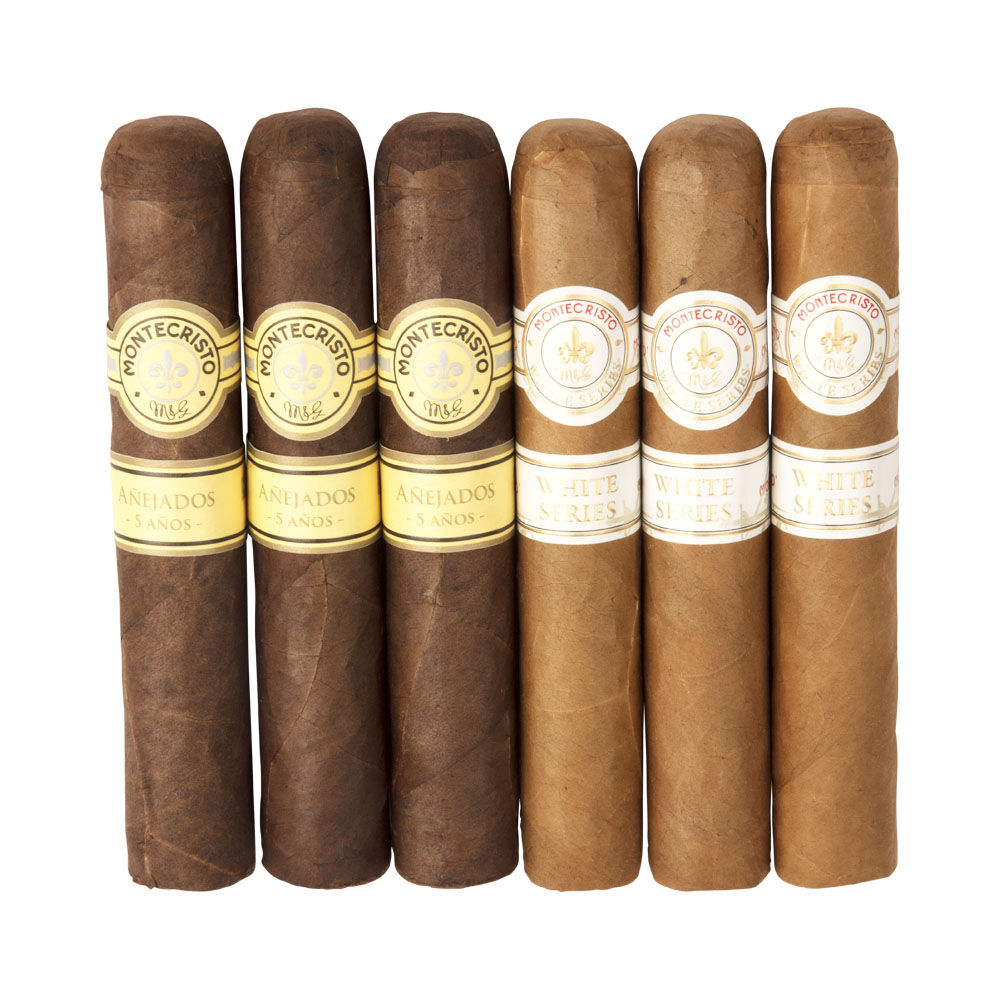 Cigar Samplers | 6-Count Montecristo Sampler | Pack of 6