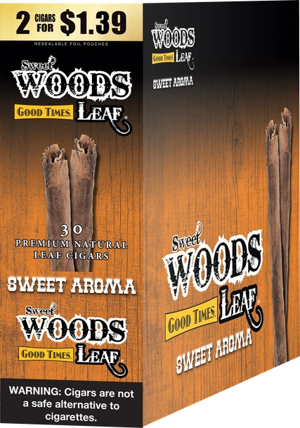Good Times Sweet Woods Sweet Aromatic Cigars - 15 packs of 2, photo 87