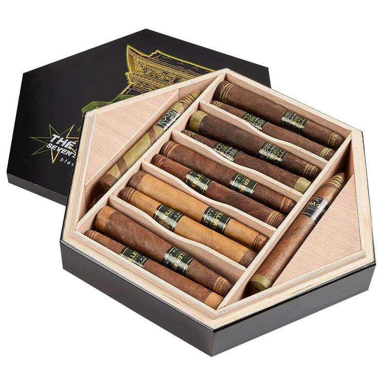 Black Works Studio The Five Temples - Seven Star Fist of Sha 24-Cigar Sampler