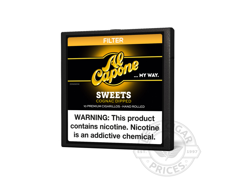 Al Capone Sweets Cognac Filtered - 10 Cigars