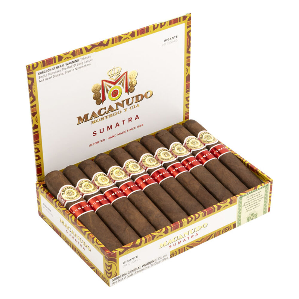 Macanudo Sumatra | Gigante Box Pressed | Box of 20