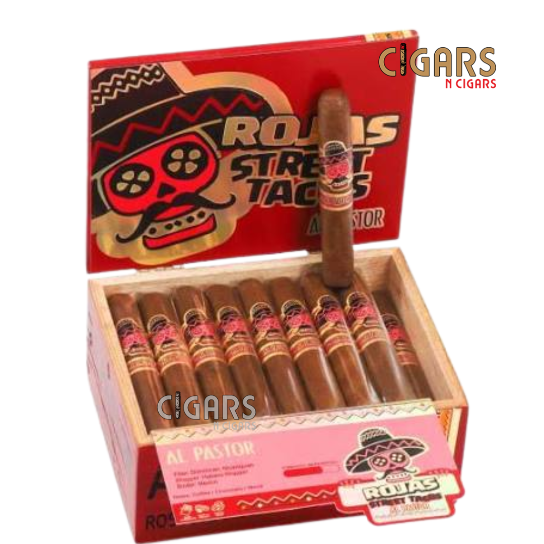 Rojas Street Tacos Al Pastor Robusto (Box of 25) Pack of 5