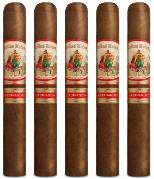 AJ Fernandez Bellas Artes Gordo 5-Pack