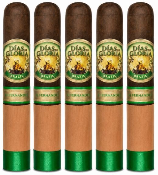 AJ Fernandez Dias de Gloria Brazil Robusto 5-Pack
