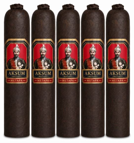 AKSUM/Metapa Maduro Robusto 5-Pack