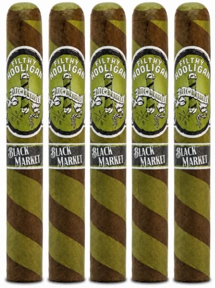 Alec Bradley Black Market Filthy Ghooligan Barber Pole Toro 5-Pack
