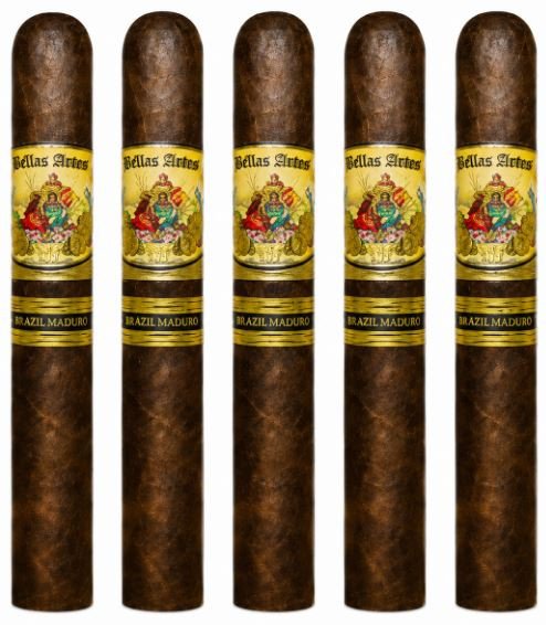 Bellas Artes Brazil Maduro Gordo 5-Pack