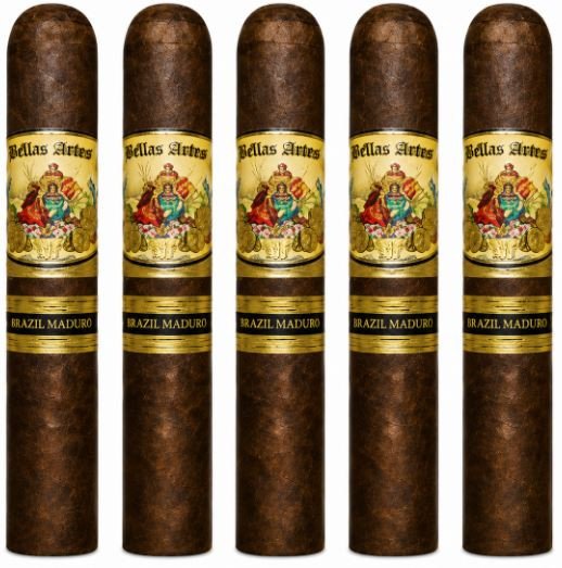 Bellas Artes Brazil Maduro Robusto 5-Pack