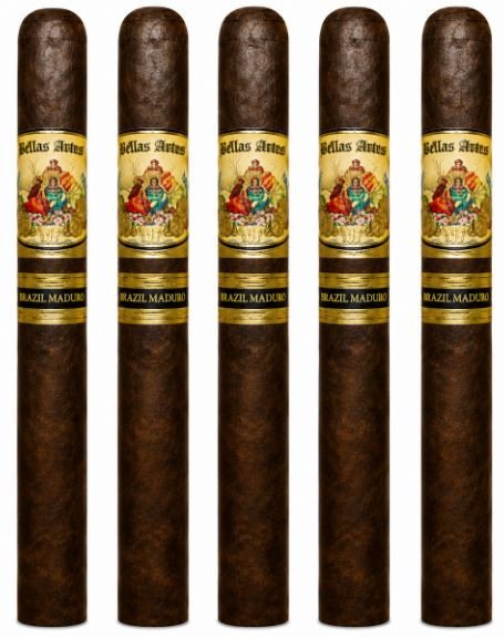 Bellas Artes Brazil Maduro Short Churchill 5-Pack