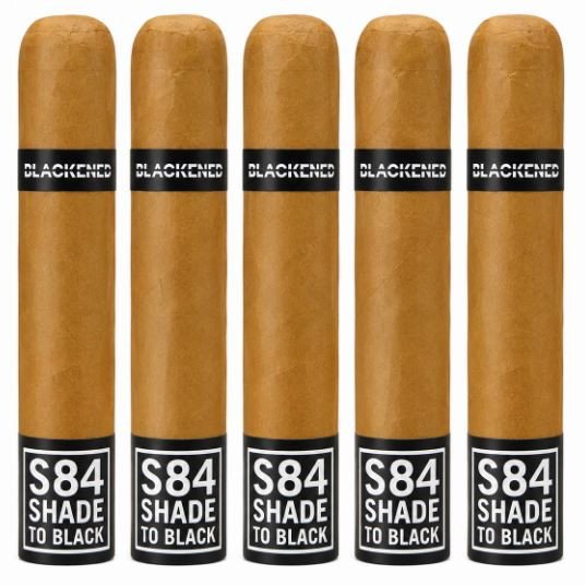 Blackened S84 Shade to Black Robusto 5-Pack