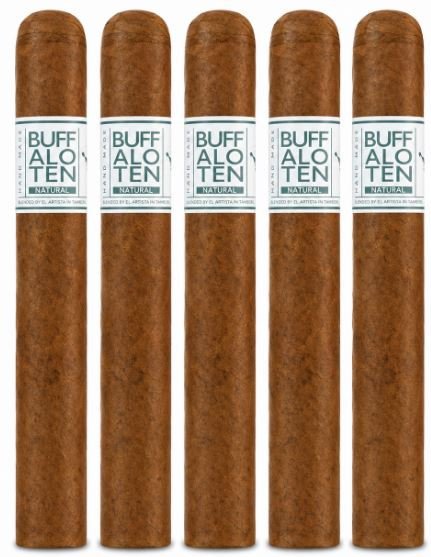 Buffalo Ten Natural Habano Toro 5-Pack