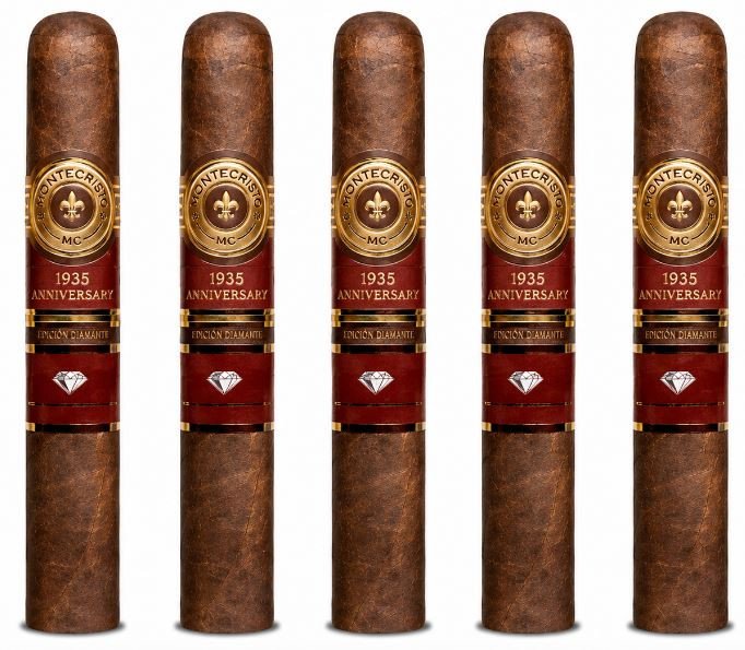 Montecristo 1935 Anniversary Edicion Diamante Robusto 5-Pack