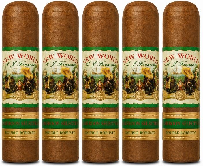New World Cameroon Double Robusto 5-Pack
