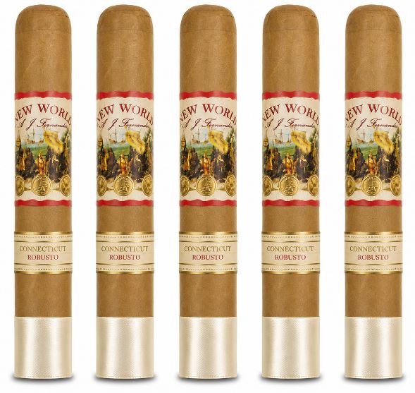 New World Connecticut Robusto 5-Pack