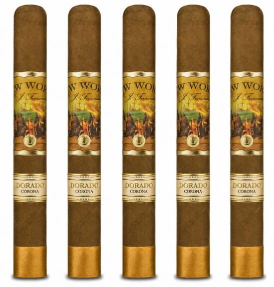New World Dorado Corona 5-Pack