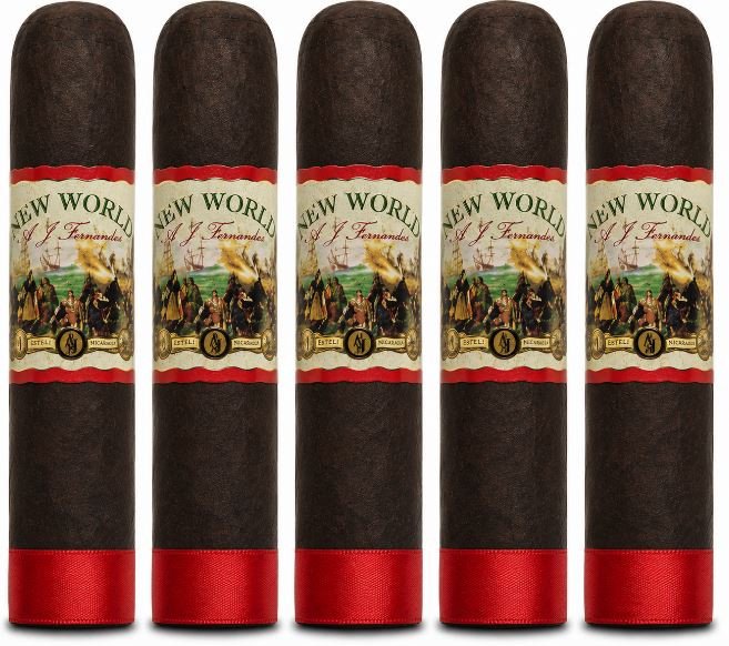 New World Oscuro Robusto by AJ Fernandez 5-Pack