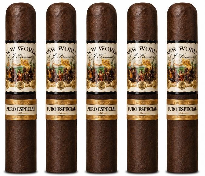 New World Puro Especial Robusto 5-Pack