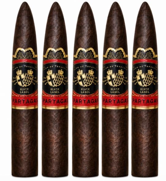 Partagas Black Label Piramide 5-Pack