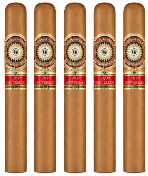 Perdomo 20th Anniversary Connecticut Churchill 5-Pack
