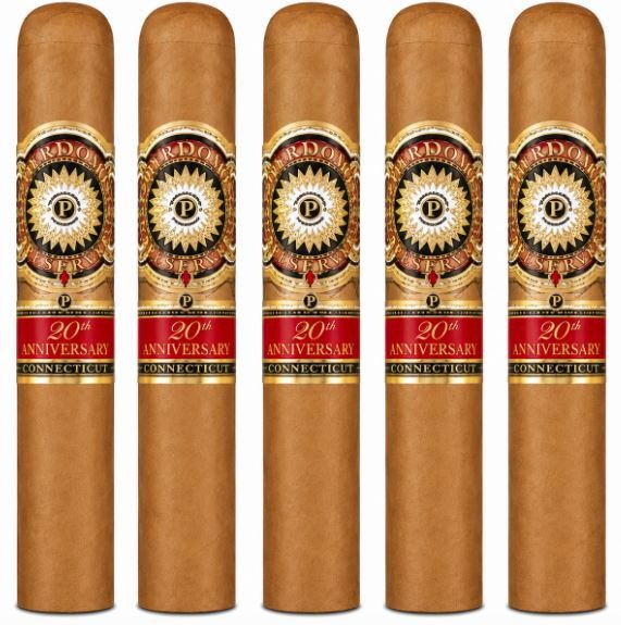 Perdomo 20th Anniversary Connecticut Gordo 5-Pack