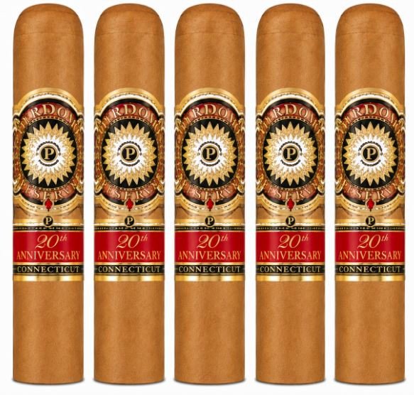 Perdomo 20th Anniversary Connecticut Robusto 5-Pack