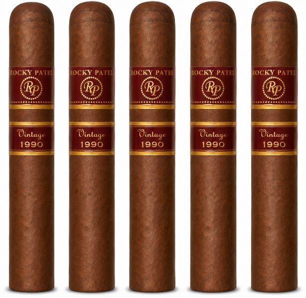 Rocky Patel Vintage 1990 Six By Sixty | Gordo | Box of 5