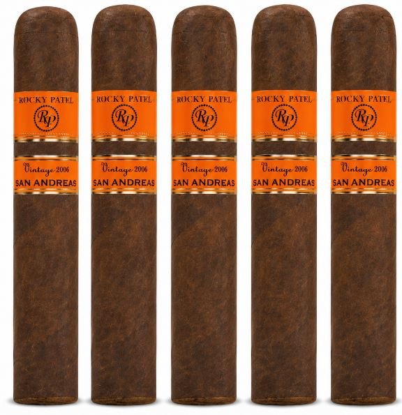 Rocky Patel Vintage 2006 San Andreas Robusto 5-Pack