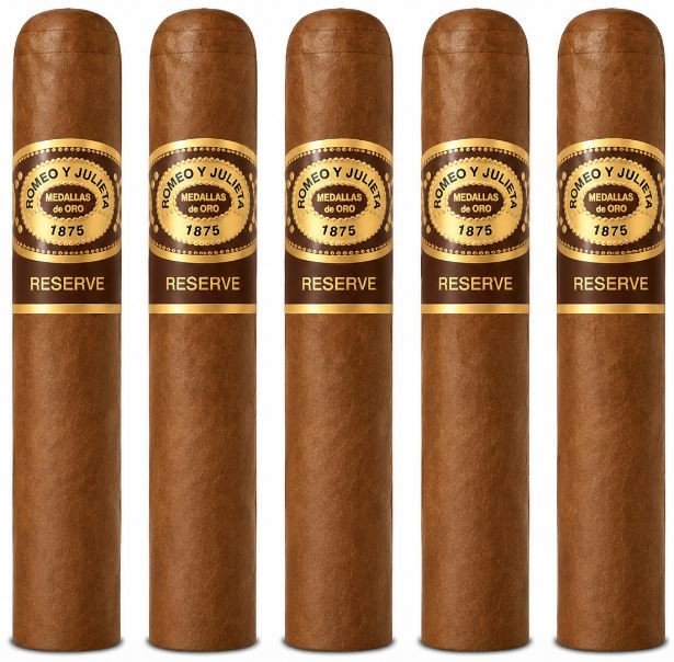 Romeo y Julieta Reserve Robusto 5-Pack