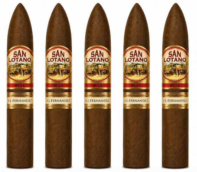 San Lotano The Bull Torpedo 5-Pack