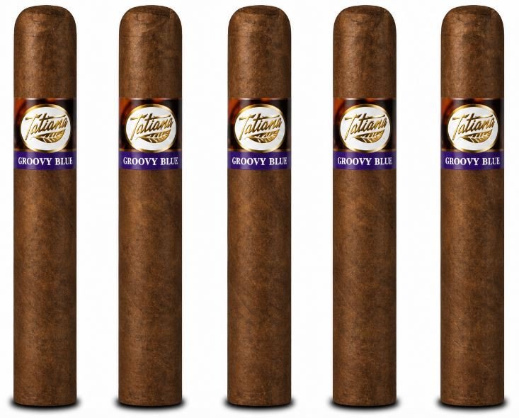 Tatiana Groovy Blue Robusto 5-Pack