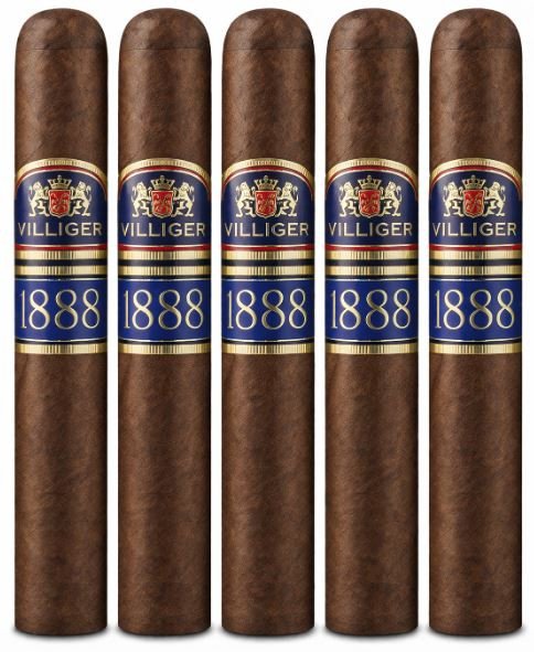 Villiger 1888 Nicaragua Robusto 5-Pack