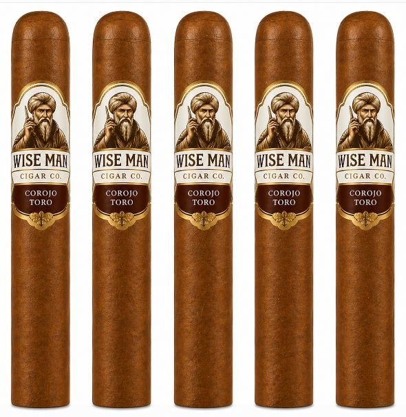 Wise Man Corojo Toro 5-Pack