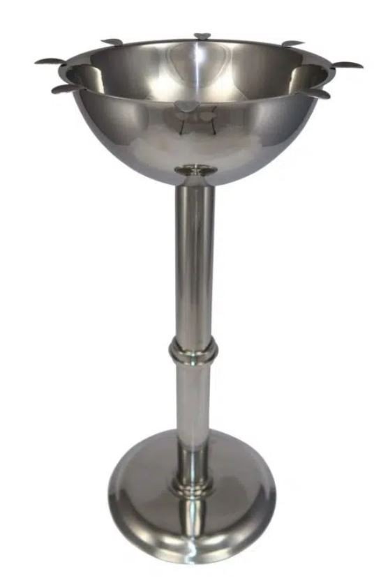 Stinky Floor Ashtray Herf Edition Stainless Steel
