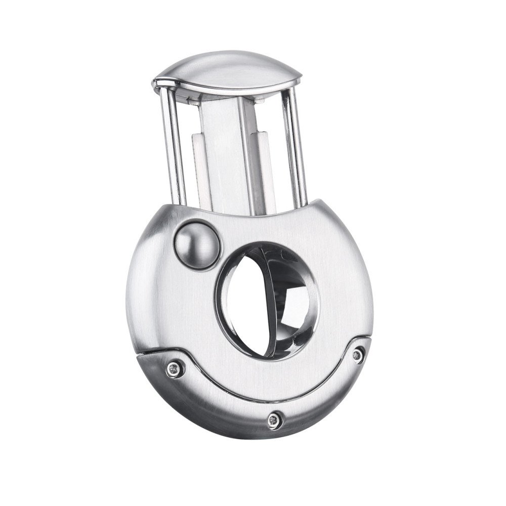 V Sphere Silver Cigar Cutter