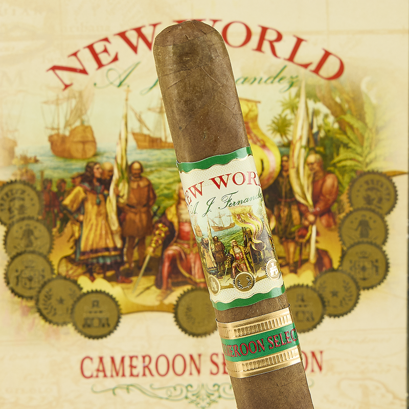 New World Cameroon by AJ Fernandez - Short Robusto (Box of 20)
