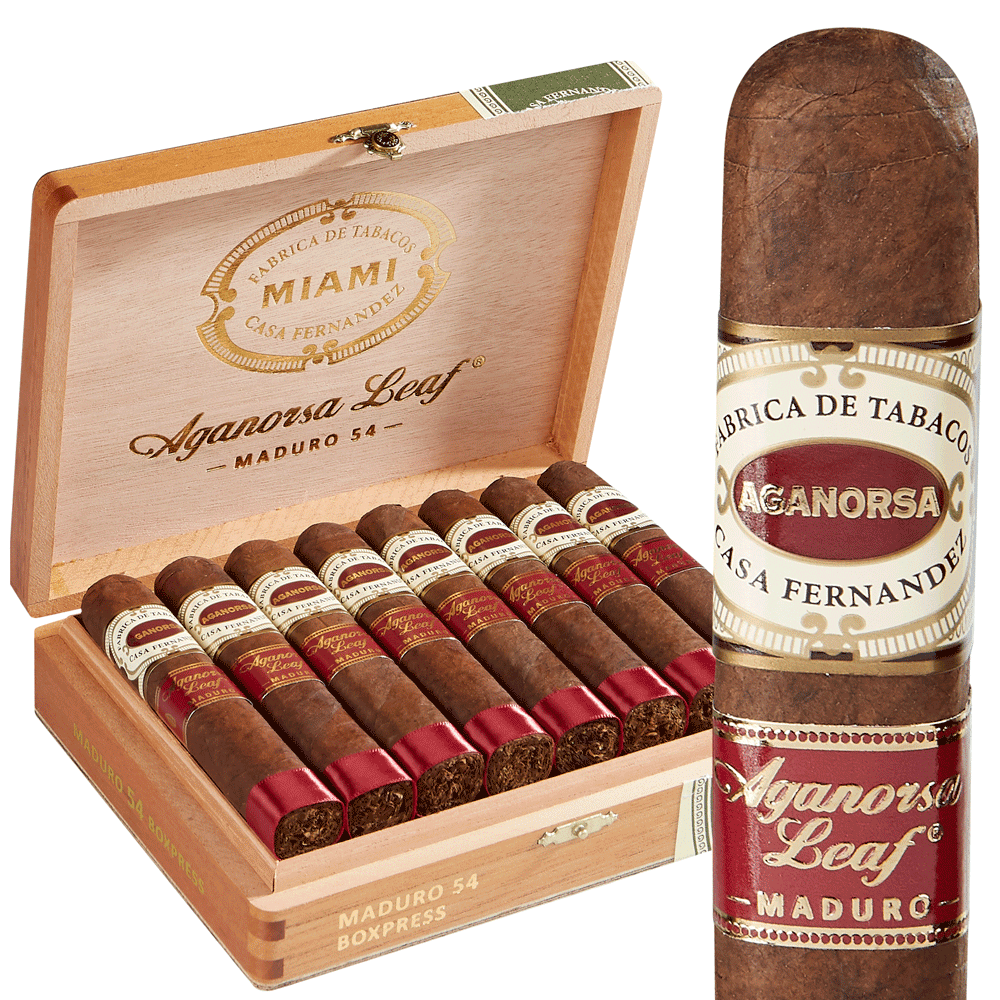 Aganorsa Leaf Maduro Robusto Extra