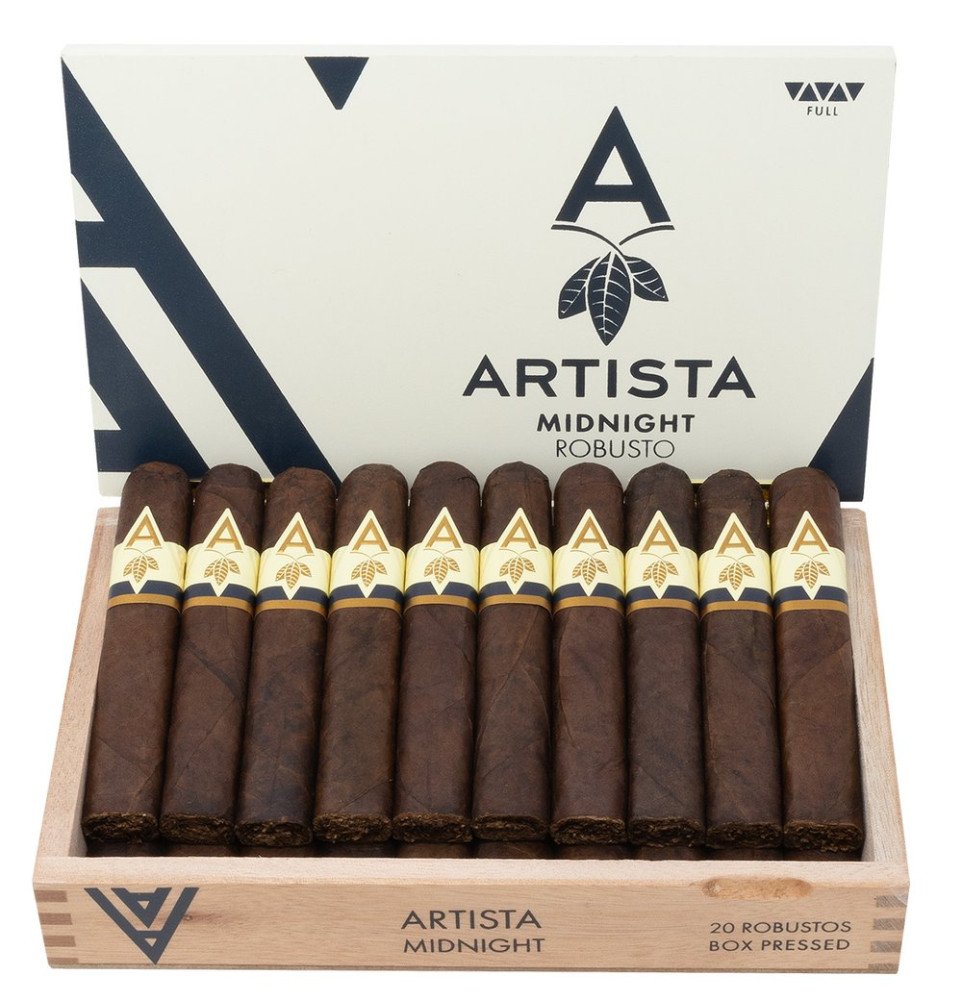 Artista Harvest Midnight Box Press Robusto
